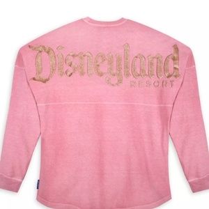 NWOT Disney Parks Disneyland Resort Pink Rose Gold Spirit Jersey